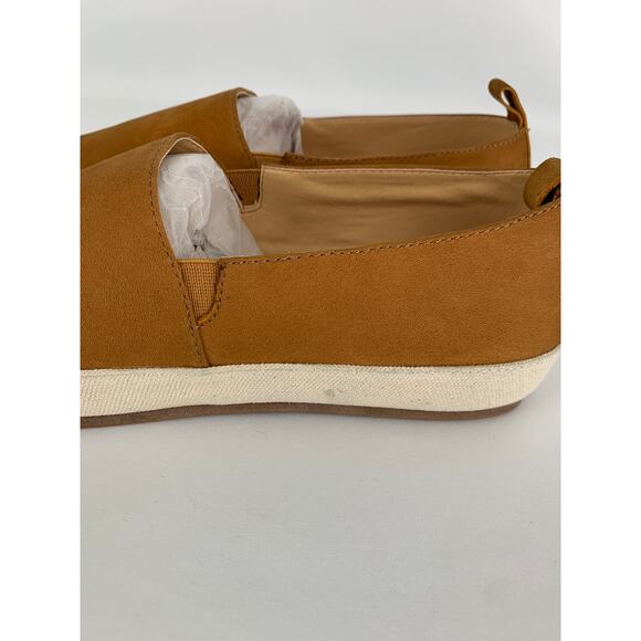 English Laundry Wynne Leather Slip On Loafers Mens 10.5 Cognac Brown ELS2004 New - Picture 5 of 12